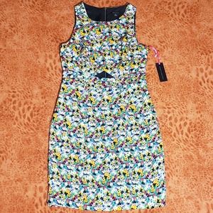 I Heart Ronson Floral Sheath Dress Size 4